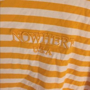 F21 Nowhere USA Cropped T-shirt